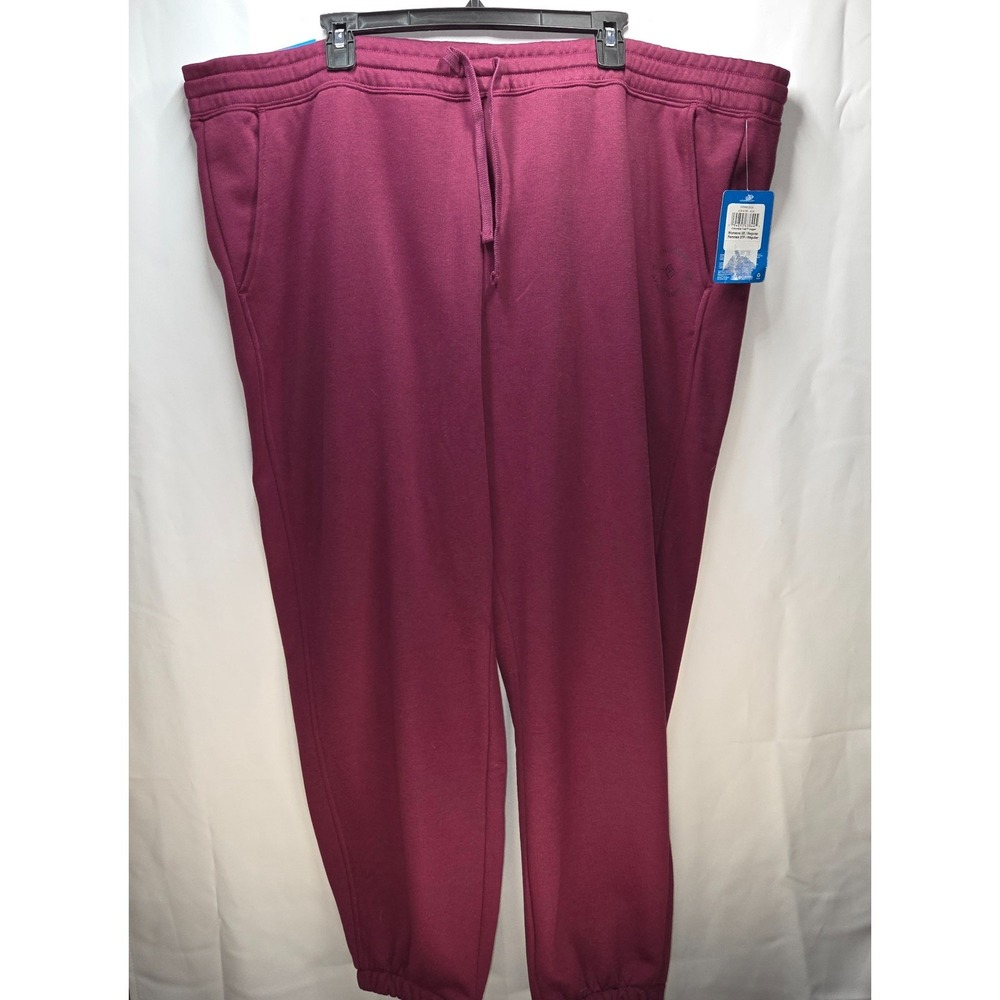Columbia‎ Joggers NWT Regular Fit 3X Women's Wine Color Pockets
